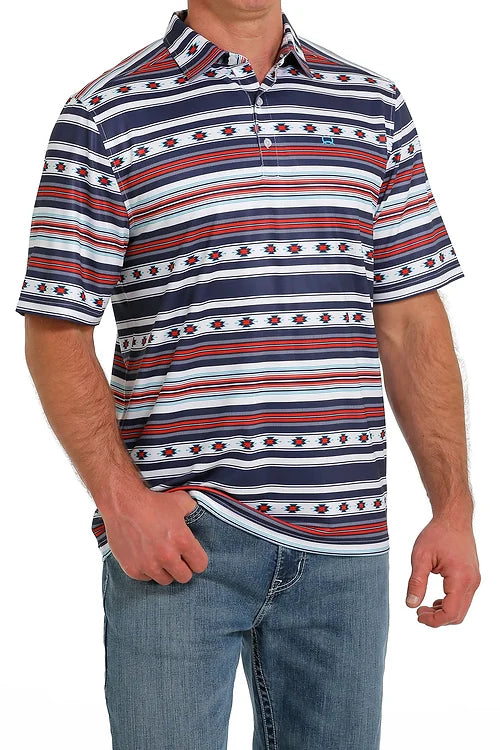 Cinch - Men's Areanflex Tribal Polo Shirt