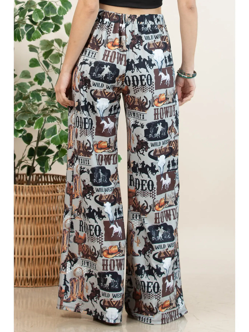 Buffalo Belle - Womens Killa Howdy Lucky Print Pants