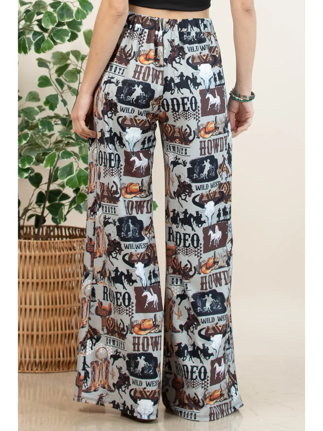 Buffalo Belle - Womens Killa Howdy Lucky Print Pants