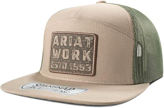 Ariat - Mens Cream Work 1993 Cap