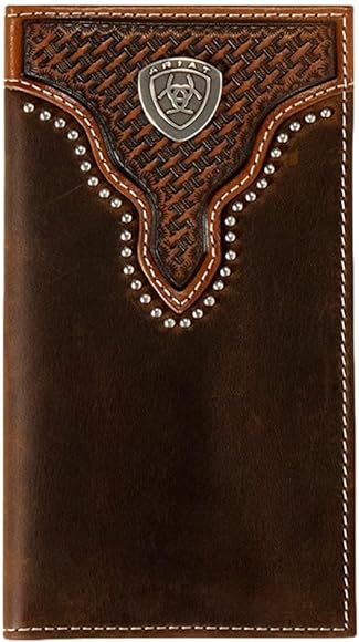 Ariat - Mens Sunburst Leather Rodeo Wallet