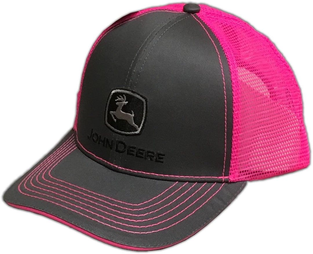 John Deere - Pink/Charcoal Cap