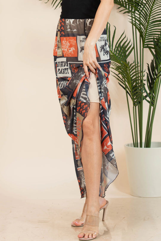 Buffalo Belle - Womens Rodeo Agatha Maxi Skirt