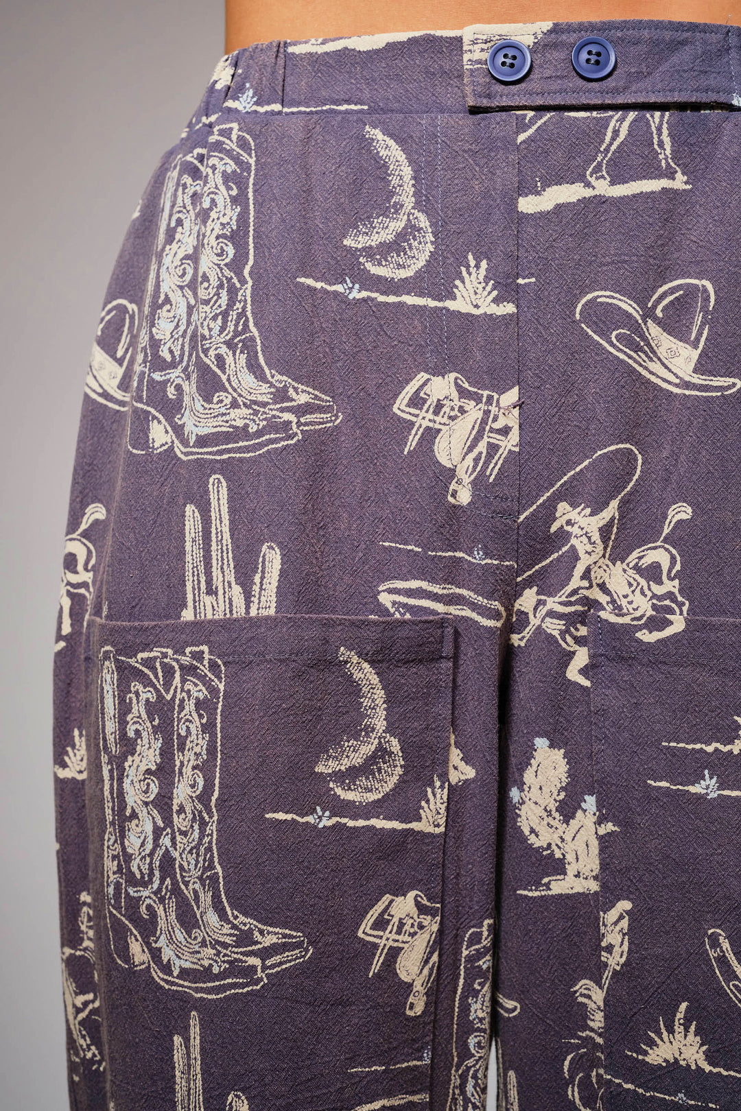 Buffalo Belle - Womens Hayley Western Wide Leg Pants