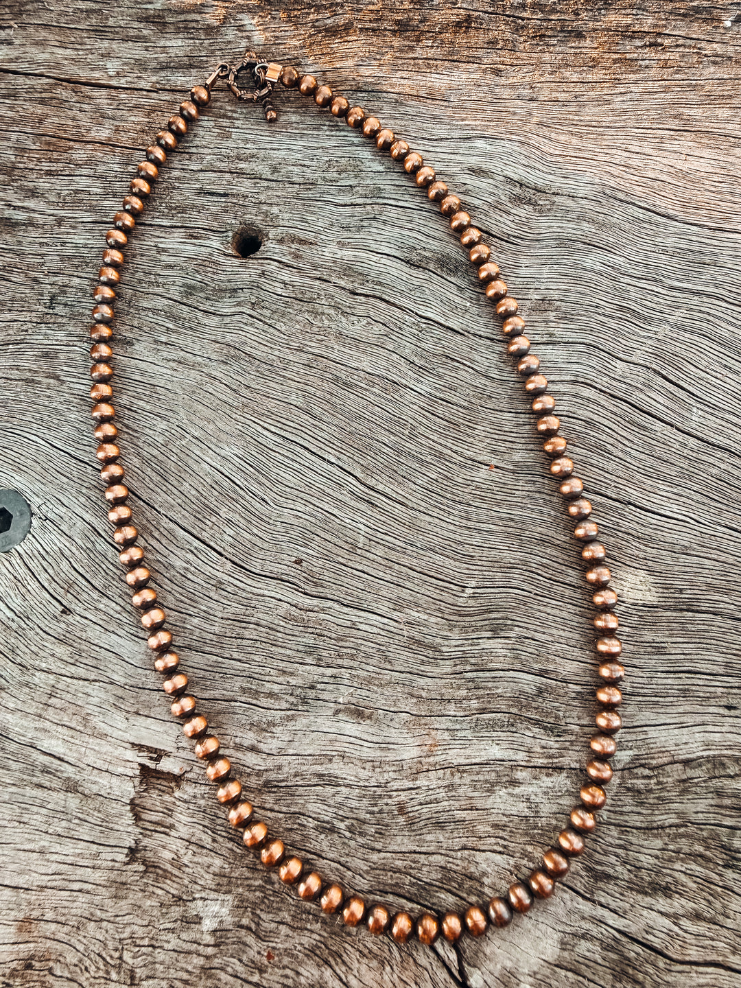 Buffalo Belle - Lilly Copper Pearl Necklace