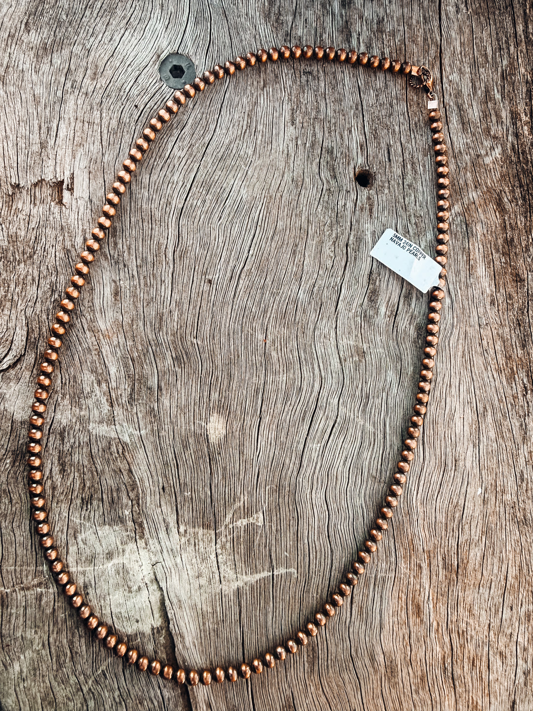 Buffalo Belle - Gerni Copper Pearl Necklace