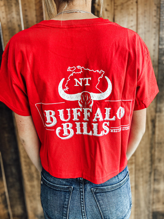 BBWS - Womens NT Red Crop Top