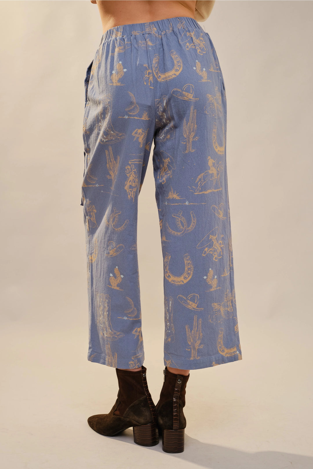 Buffalo Belle - Womens Kacee Western Wide Leg Pants