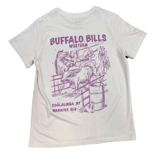 BBWS - Womens Orchid Buff Ringer Tee