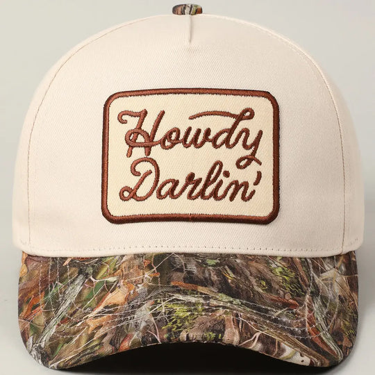 Buffalo Belle - Howdy Darlin' Camo Cap