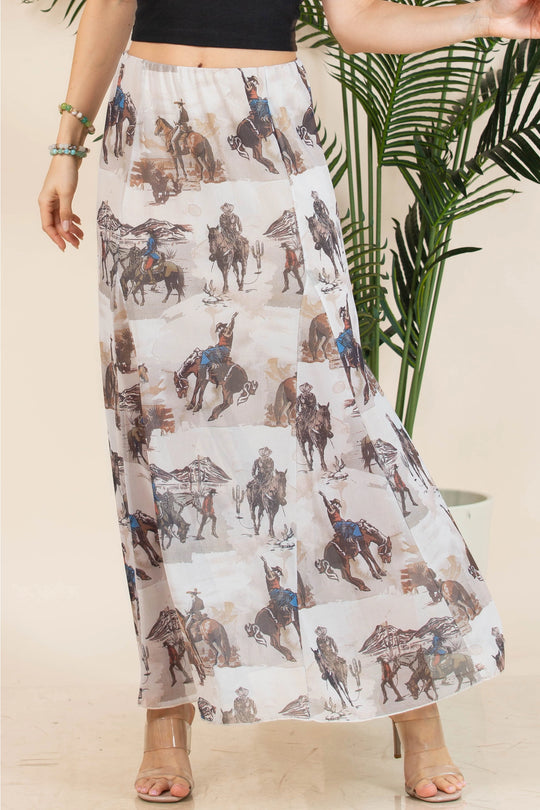 Buffalo Belle - Womens Rodeo Tania Maxi Skirt