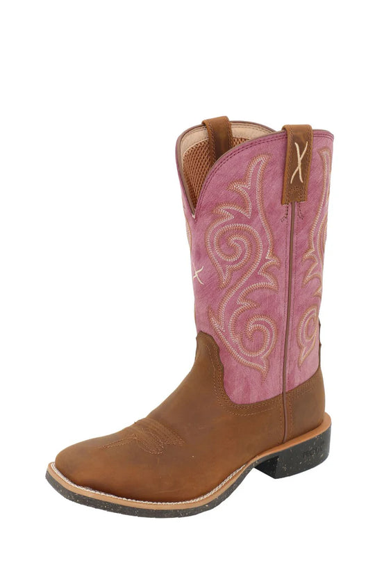 Twisted X - Womens 11 Tech X2 Western Boot Dusty Pink