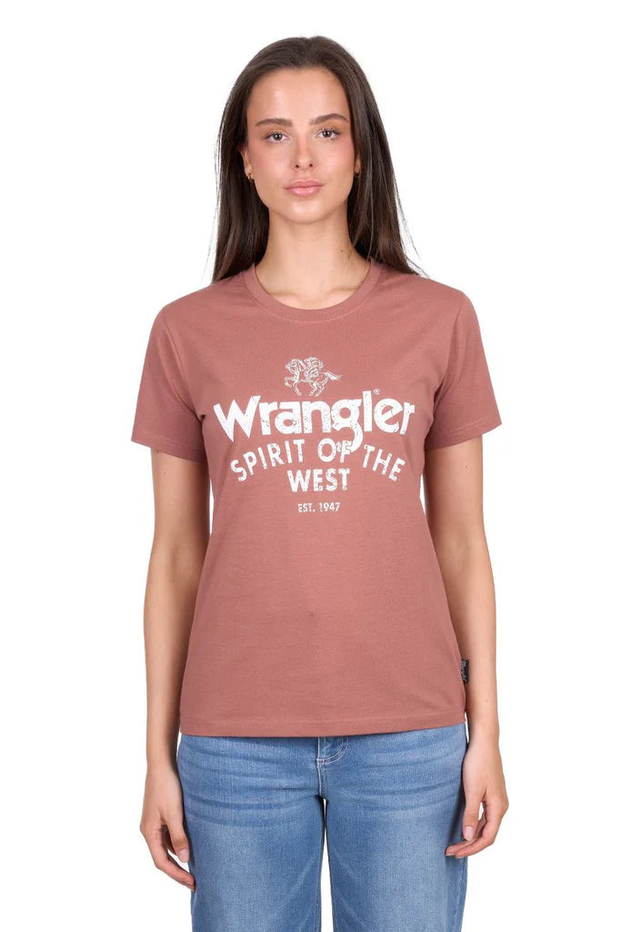 Wrangler - Womens Copper Sheena Tee