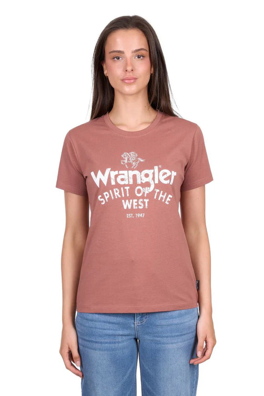 Wrangler - Womens Copper Sheena Tee