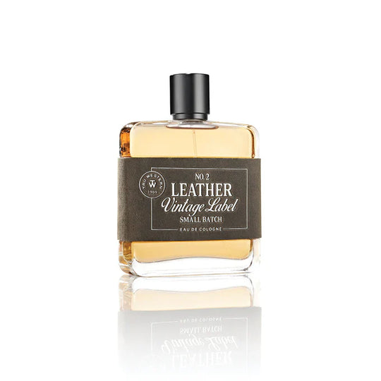 Tru Western - Mens Leather Vintage Label #2 Small Batch Eau De Cologne