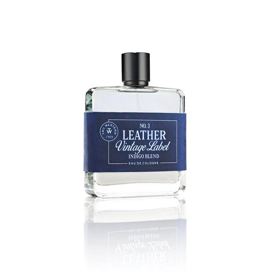 Tru Western - Men's Leather Vintage Label #3 Indigo Blend Eau De Cologne