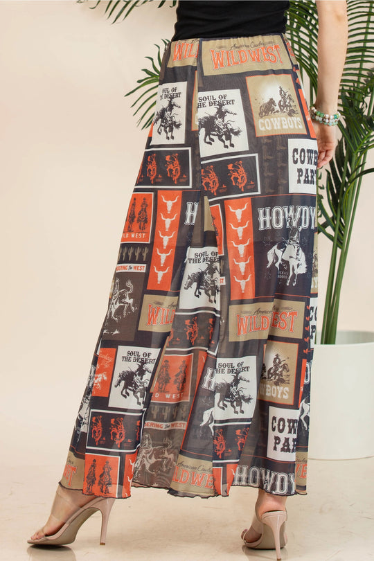 Buffalo Belle - Womens Rodeo Agatha Maxi Skirt