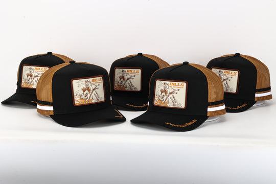 BBWS - Black Buff Tamer Trucker Cap