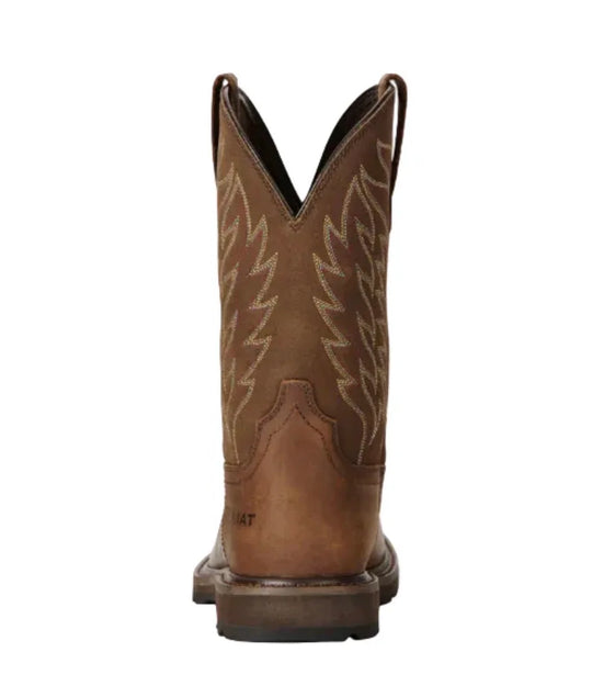 Ariat -  Ariat Men's Groundbreaker WST ST Dark Brown