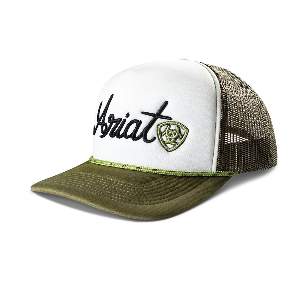 Ariat - Stamp Foam Front Embroidered Trucker Cap Green