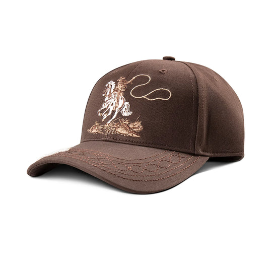 Ariat - Cowboy Embroidered Cap Brown