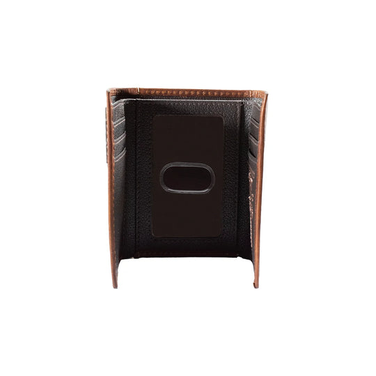 Ariat - Patch Tri-Fold Wallet Brown