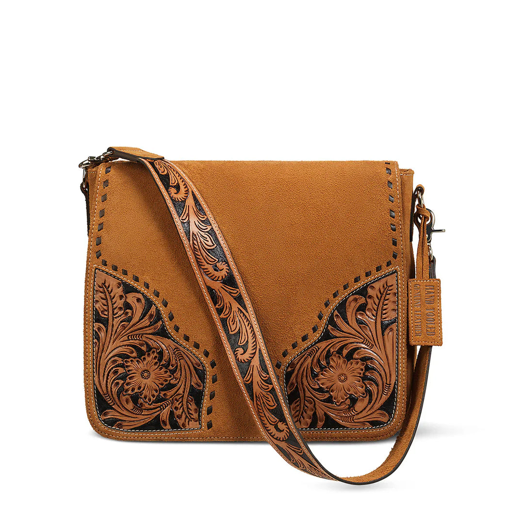 Ariat - Sierra Shoulder Bag Roughout Tan