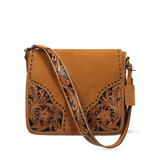 Ariat - Sierra Shoulder Bag Roughout Tan