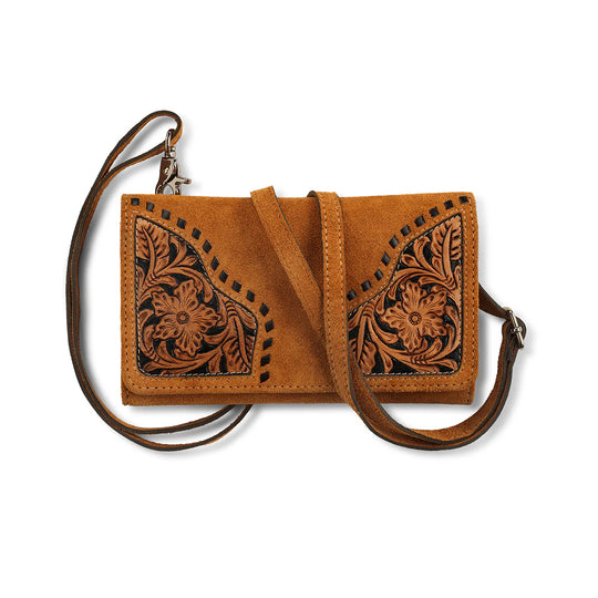 Ariat - Sierra Crossbody Clutch Roughout Tan