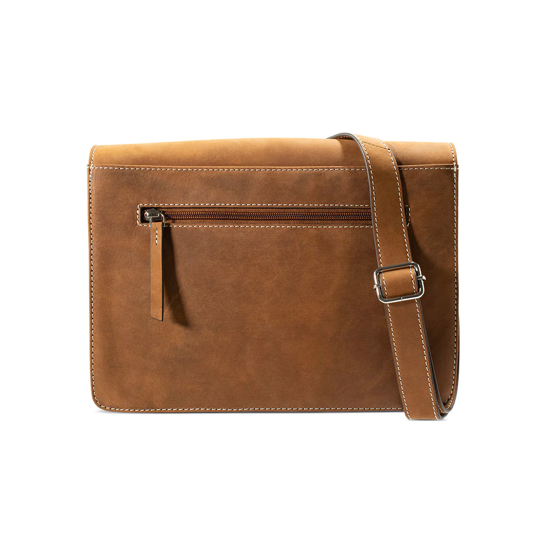 Ariat - Women's Selma Messenger Brown Clutch