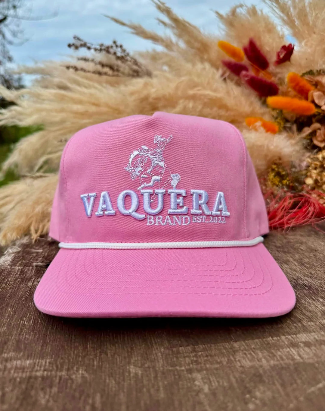 Vaquera Brand - Pink Soft Crown Vaquera Cap