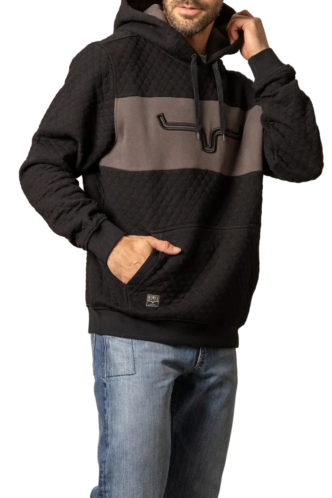 Kimes Ranch - Men's AF Ripon Hoodie Black