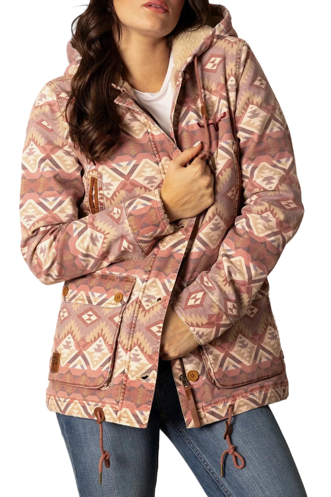 Kimes Ranch - Women's AWA Utility Jacket Mauve