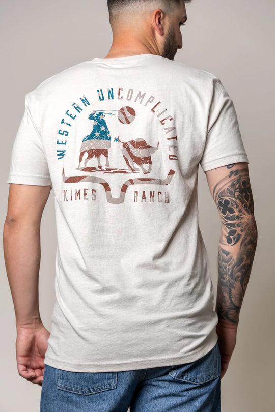Kimes Ranch - Mens American Cowboy Tee