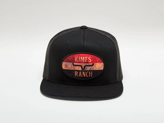 Kimes Ranch - American Standard Trucker Cap Black
