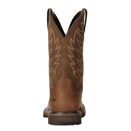 Ariat - Mens Groundbreaker Wide Steel Toe Work Boots