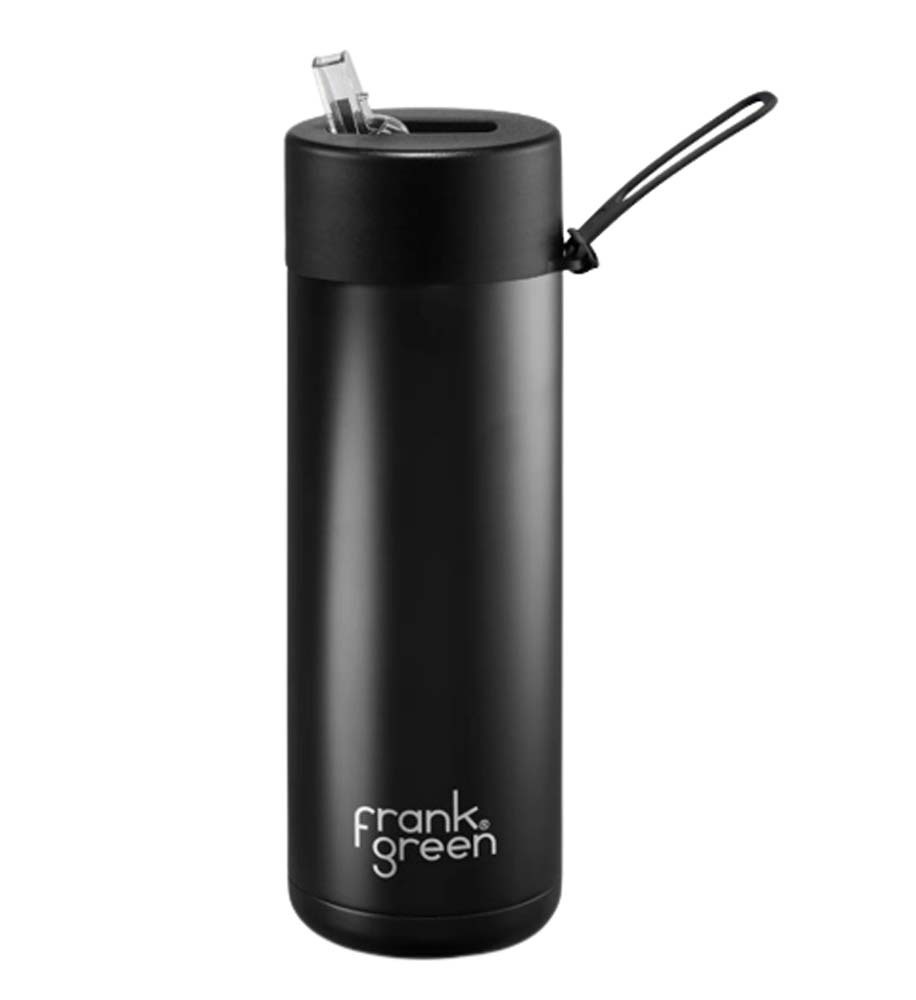Frank Green - 20oz Reusable Bottle Straw Lid Midnight