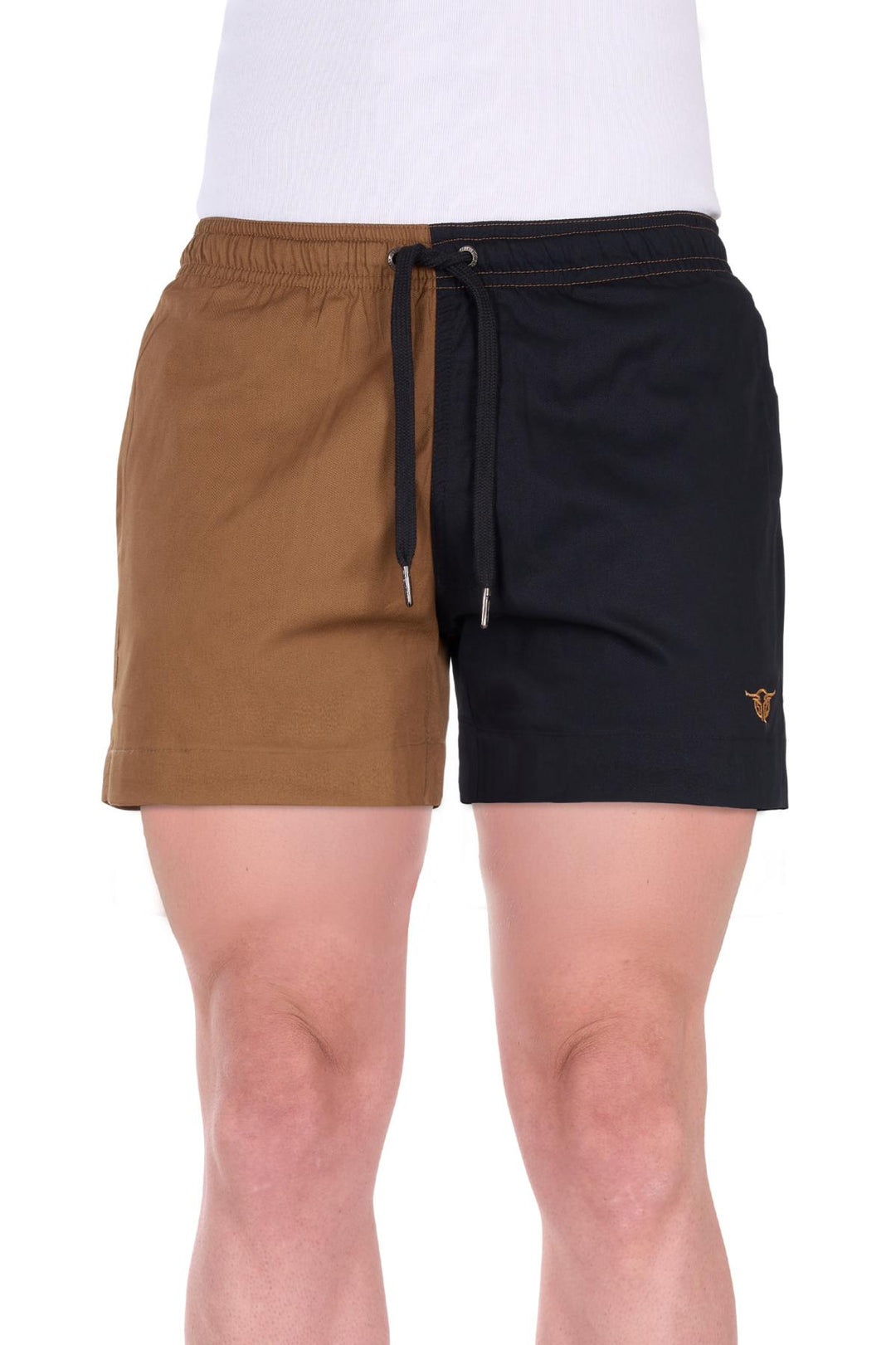 Bullzye - Mens Dark Tan Walter Shorts