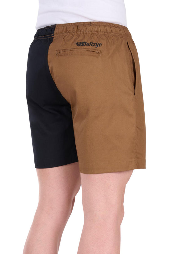 Bullzye - Mens Dark Tan Walter Shorts