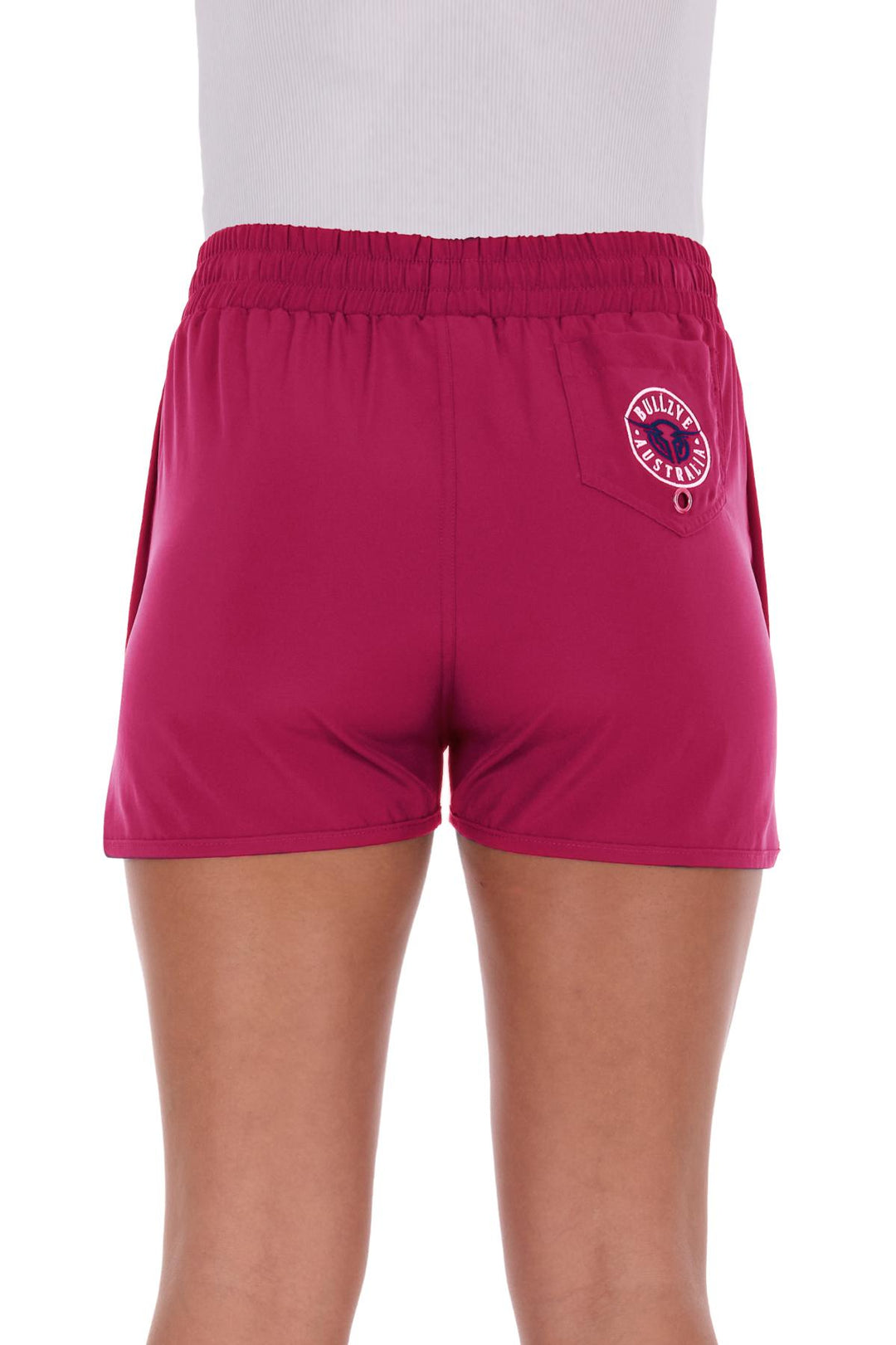 Bullzye - Womens Hot Pink/ Navy Addie Sports Shorts