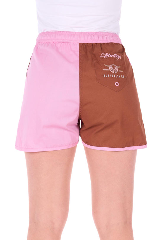Bullzye - Womens Cody Flamingo Shorts