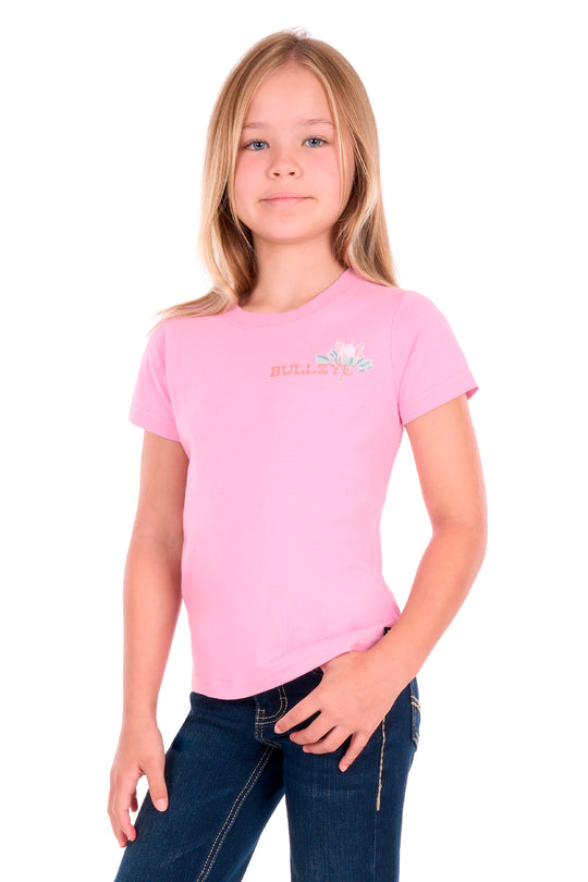 Bullzye - Girls Willa Pink Tee