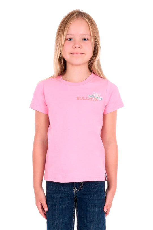 Bullzye - Girls Willa Pink Tee
