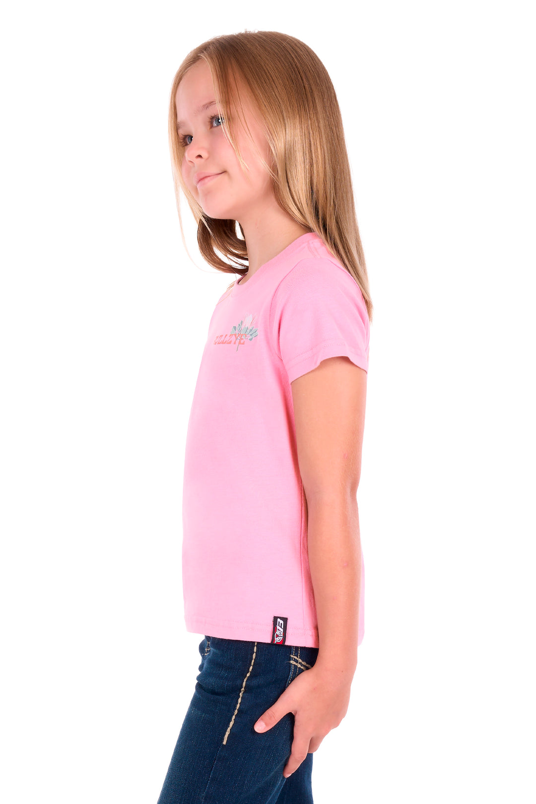 Bullzye - Girls Willa Pink Tee