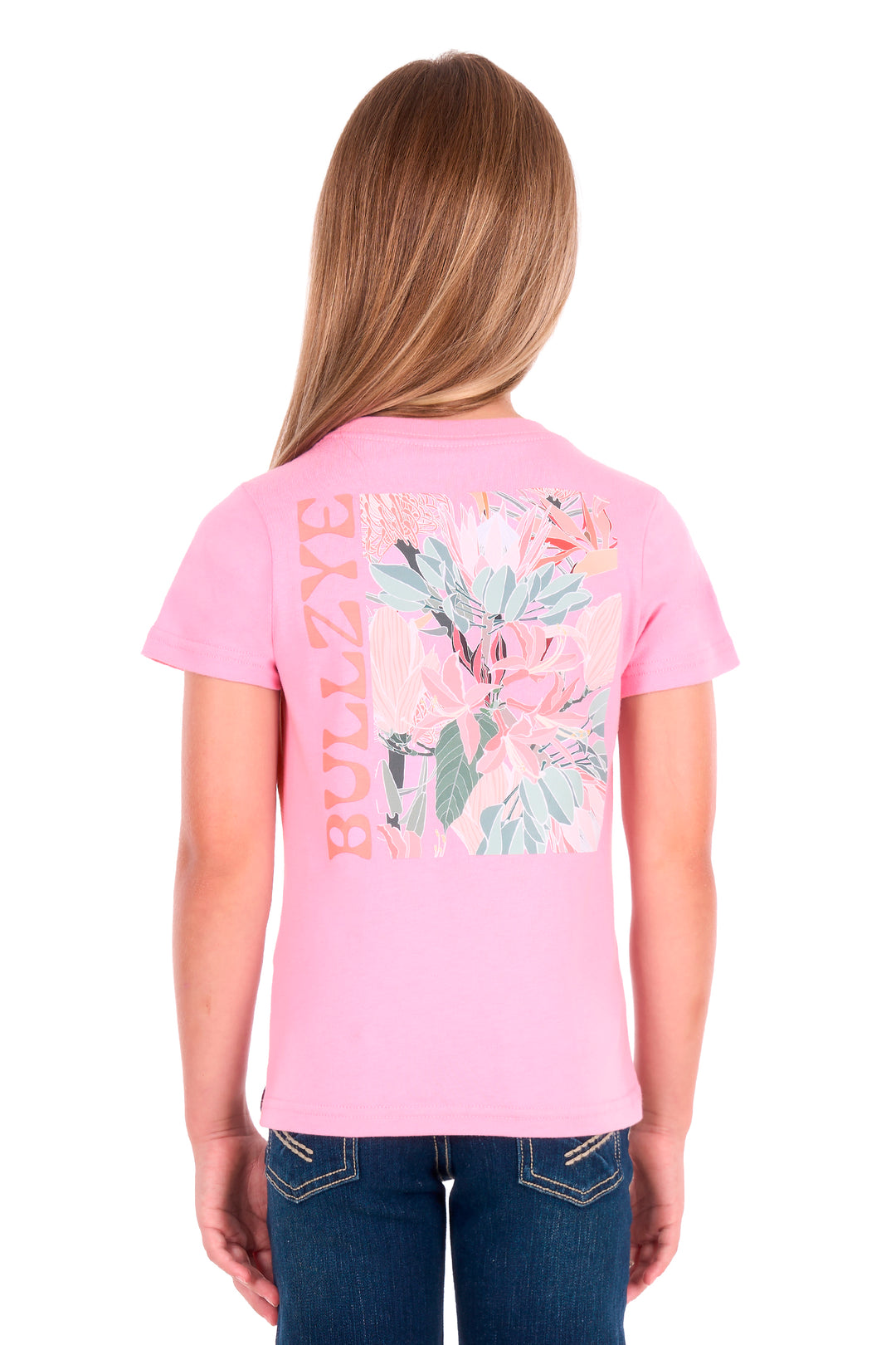 Bullzye - Girls Willa Pink Tee
