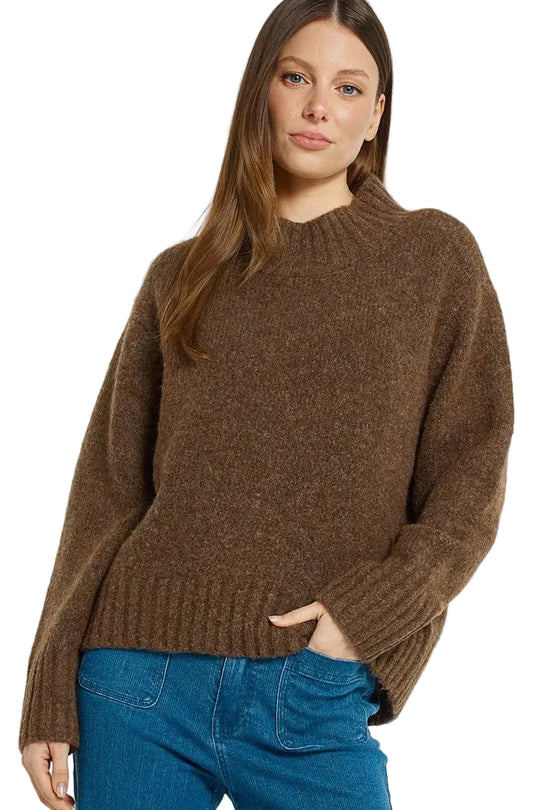 Buffalo Belle - Women's Lola Jumper Chocolate