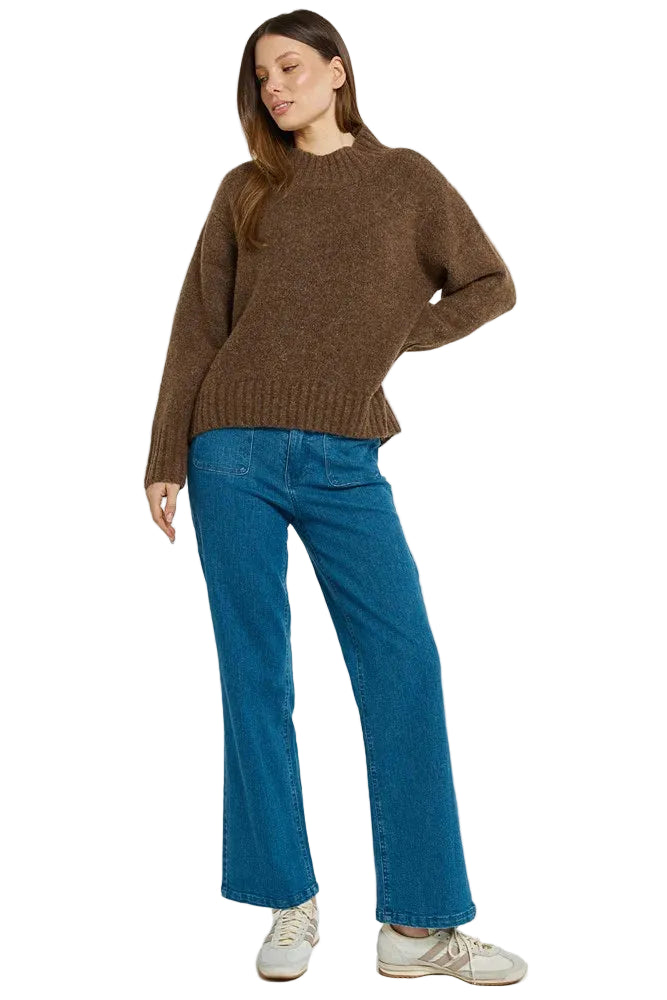 Buffalo Belle - Women's Lola Jumper Chocolate