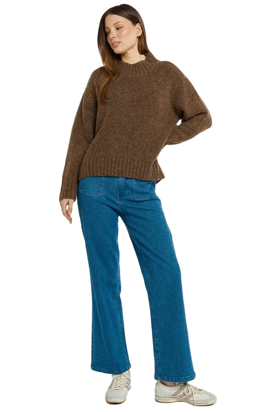 Buffalo Belle - Women's Lola Jumper Chocolate