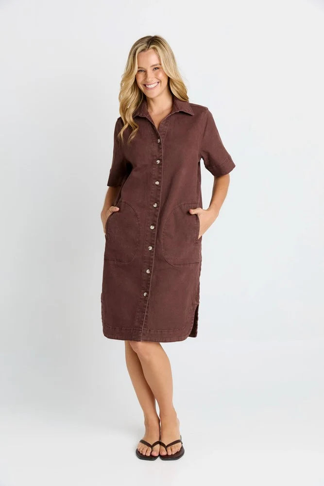 Buffalo Belle - Dawson Chocolate Dress