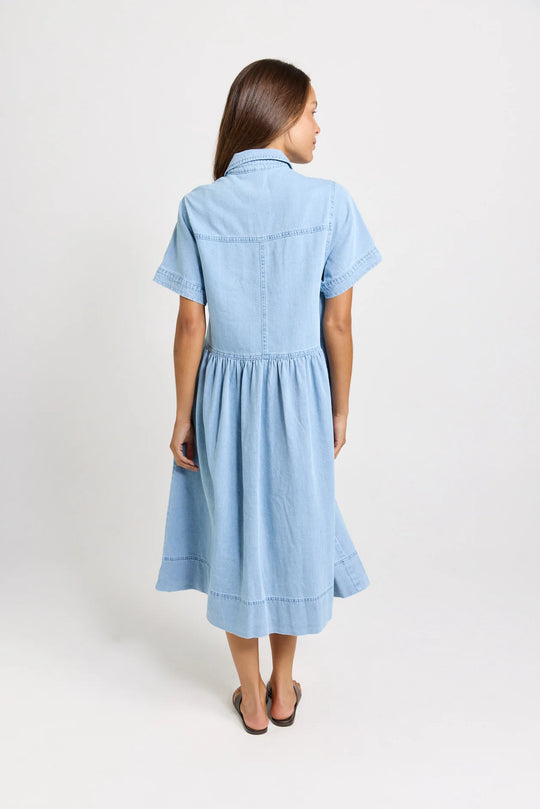 Buffalo Belle - Womens Willow Denim Shirt Dress
